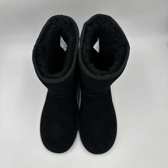 NWT Koolaburra By UGG Koola Short Black Suede Boots Womens Size 6 1017090 Winter - Picture 7 of 14